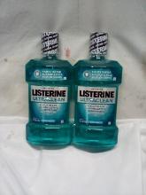 Qty 2 Listerine Ultraclean Mouthwash 1L Bottles