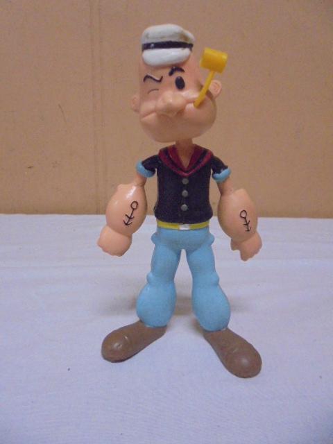 Vintage Rubber Bendable Popeye Figure