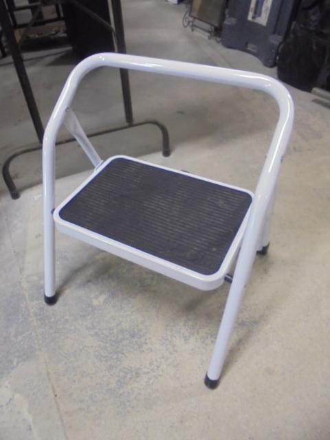 Like New Folding Steel Step Stool