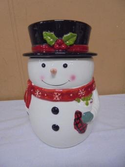 Snowman Cookie Jar