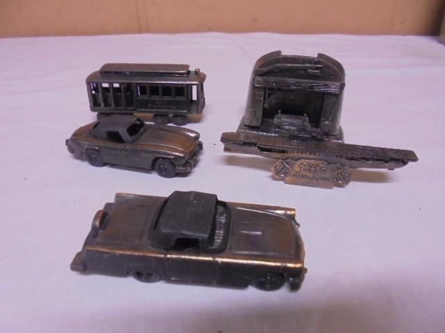 Group of 5 Vintage Metal Pencil Sharpeners