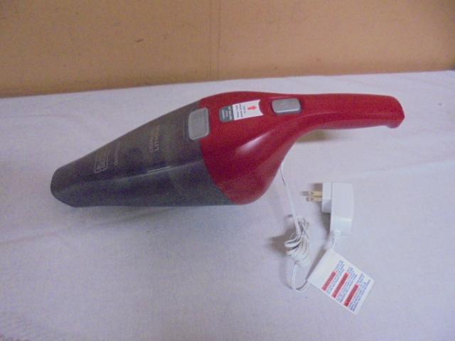 Black & Decker Cordless Lithium Ion Dust Buster