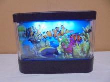 Lighted Motion Tropical Fish Aquarium