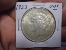 1923 Silver Peace Dollar