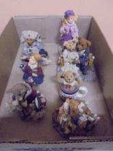 Group of 7 Boyd's Bear Figurines