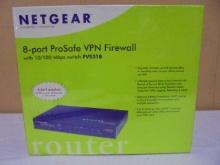 Net Gear 8-Port Prosafe VPN Firewall Router