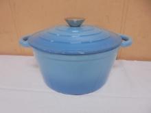 Porcelain Over Cast Iron Dutch Oven