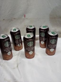 Starbucks Doubleshot Energy Qty 6- 15 fl oz Cans. Mocha.