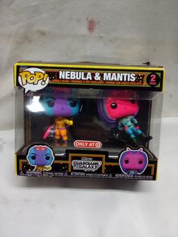 Pop Figures. Guardians of The Galaxy Nebula & Mantis.