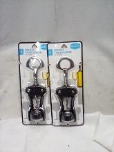 Qty 2 Deluxe Corkscrew