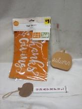 QTY 3 Fall Decor