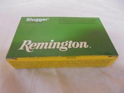 5 Round Box of Remington 12ga Slugger Rifled Slugs