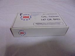 20 Round Box of Olin 7.62mm Rifle Cartridges