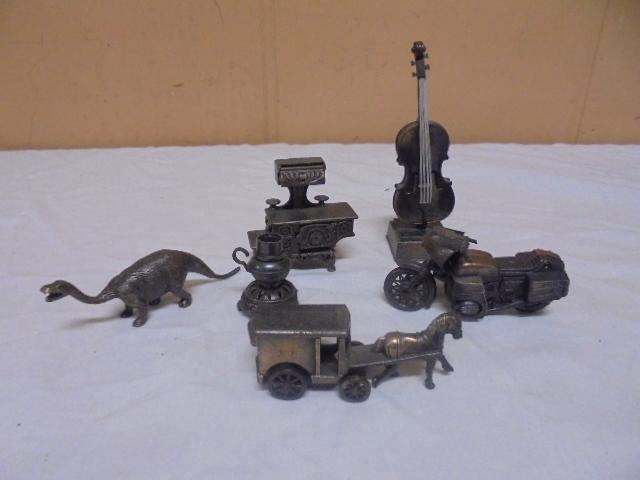 Group of 6 Vintage Metal Pencil Sharpeners