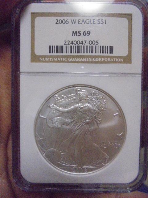 2006 W Mint Silver Eagle