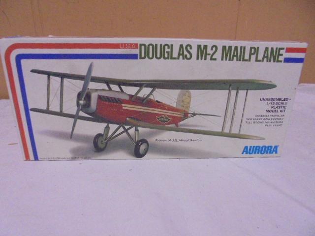 Vintage Aurora 1:48 Scale Douglas M-2 Mailplane Model Kit