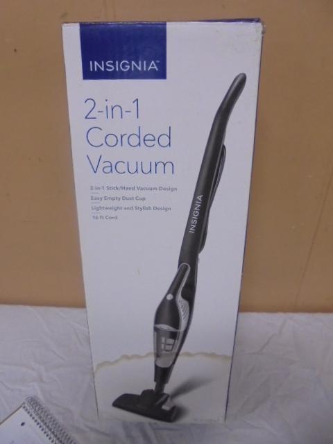 Insignia 2-in-1 Corded Stick/Hand Vacuum