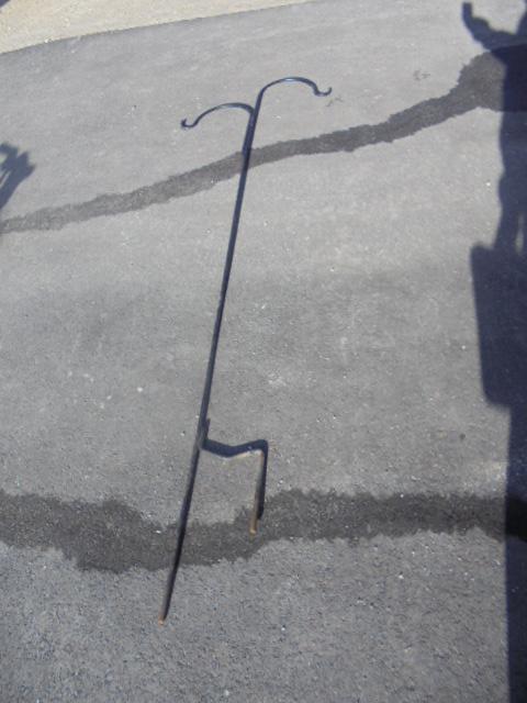 Large Iron Double Shepherds Hook