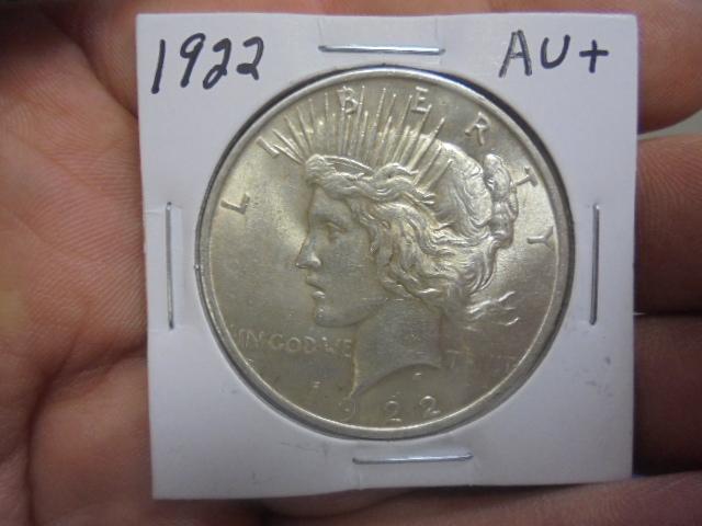 1922 Silver Peace Dollar