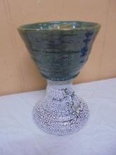 Art Pottery Pedistal Planter