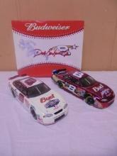 Action 1:24 Scale Dale Earnhardt Jr Die Cast 2001 All Star Game 2 Car Set