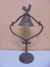 Cast Iron Bell w/ Chicken