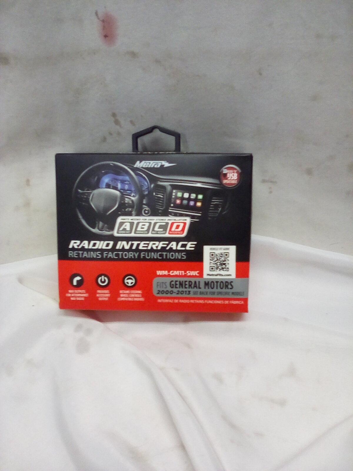 Radio Interface Gm 2000-2013