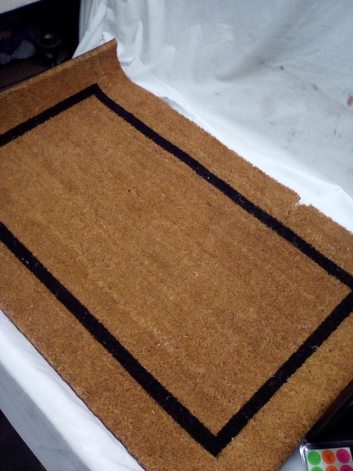 QTY 1 Open Border Coir Mat 36”x22”