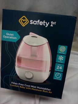 QTY 1 Safety 1st, Filter free cool mist Humidifier