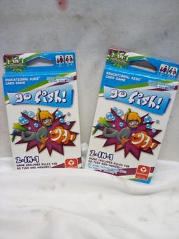 2-In-1 Go Fish Card Games. Qty 2.