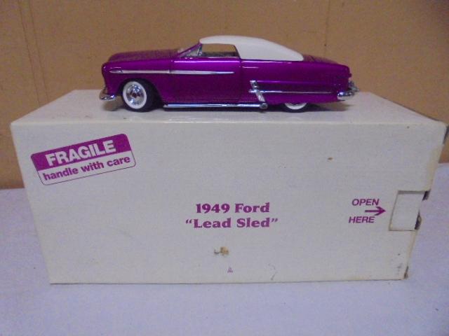 Danbury Mint 1949 Ford "Lead Sled" Die Cast Car