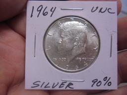 1964 Silver Kennedy Half Dollar