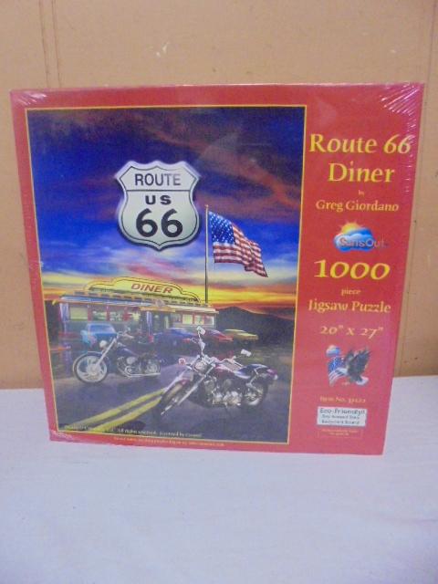 Route 66 Diner 1000pc Jigsaw Puzzle