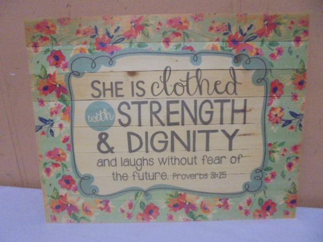 Inspirational Wooden Wall Art