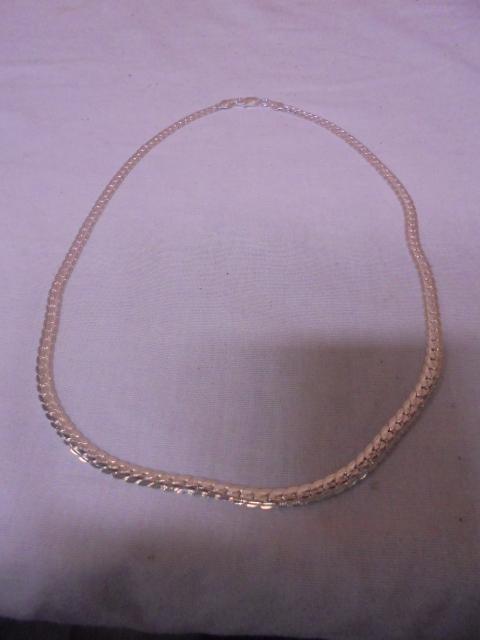 19in Sterling Silver Necklace