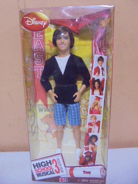 Mattel High School Musical 3 "Troy" Doll Set