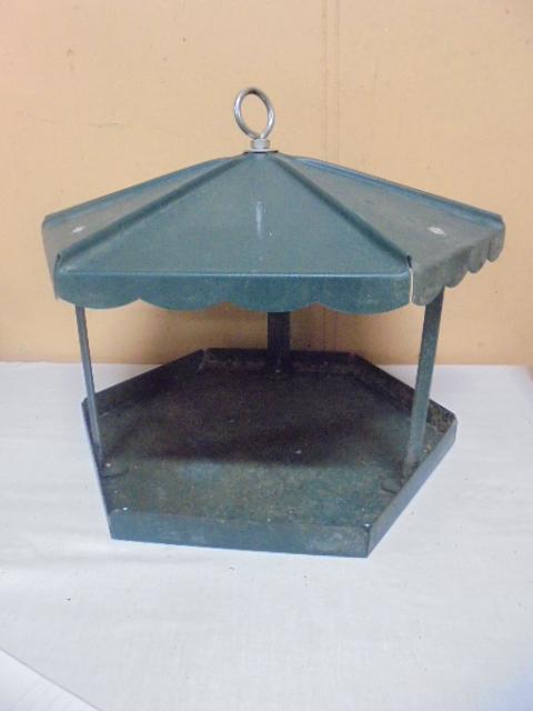 Metal Hanging Bird Feeder