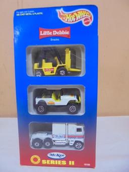 Hotwheels Little Debbie Series II Special Edition 3 Vehicle Set