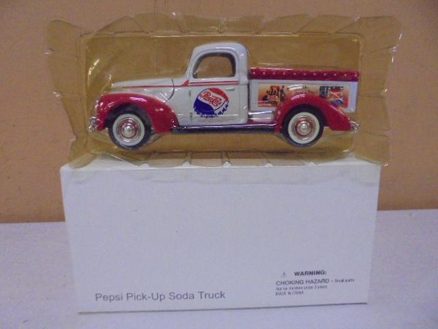 Die Cast Pepsi-Cola Pick-Up Soda Truck