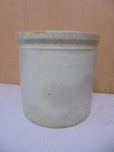 Antique White Crock