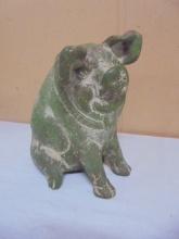 Vintage Pottery Pig Bank