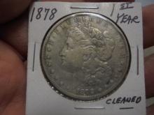 1878 Morgan Silver Dollar