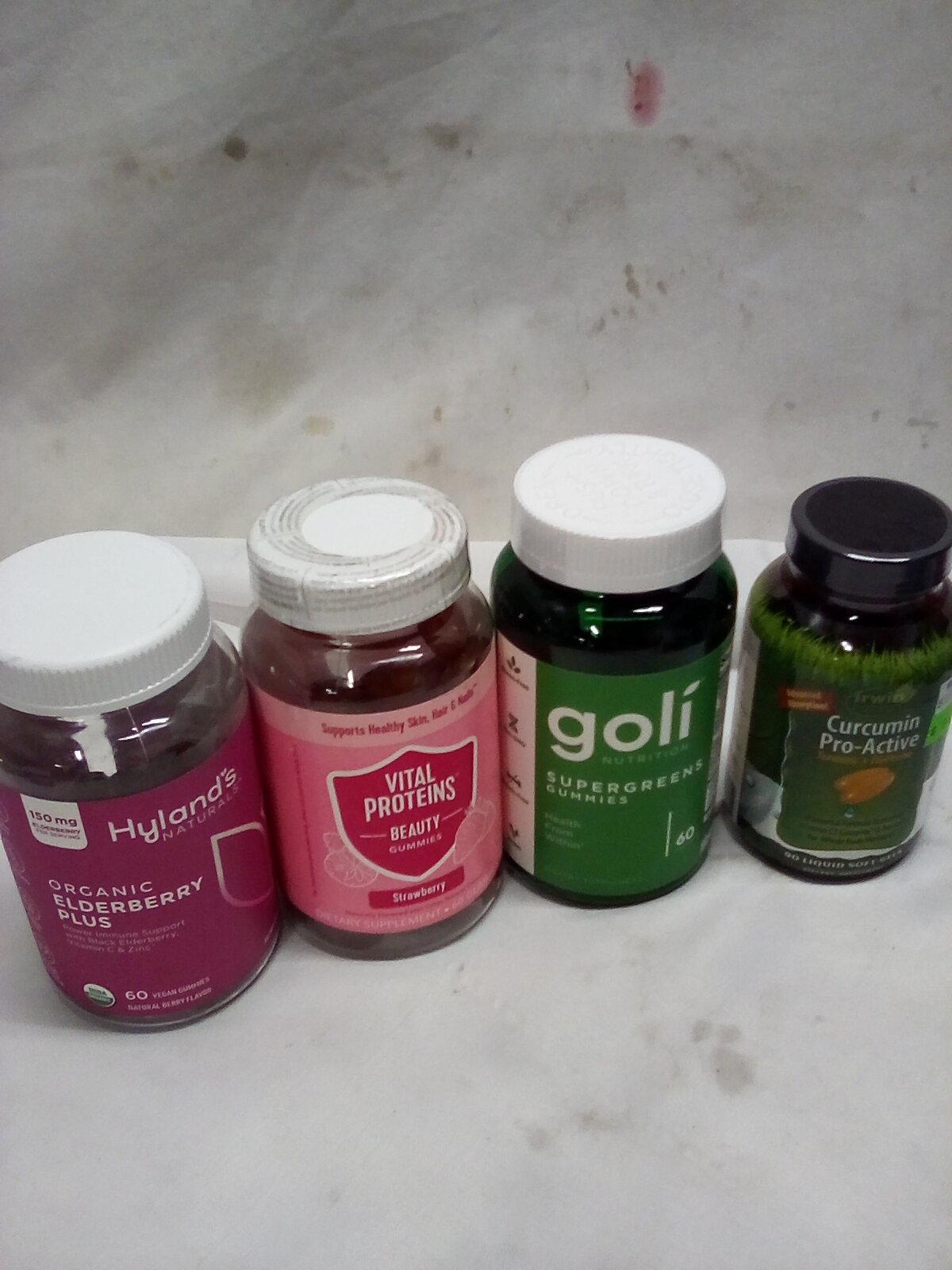 QTY 4 Bottles Dietary Supplements