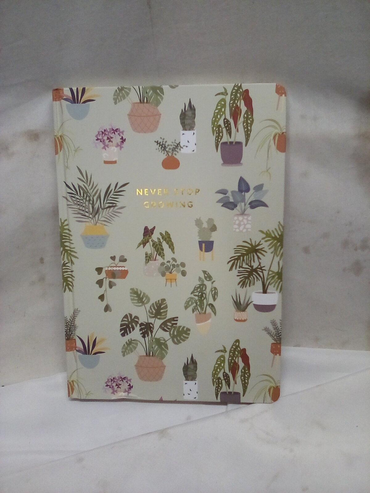 Never Stop Growing Journal Book