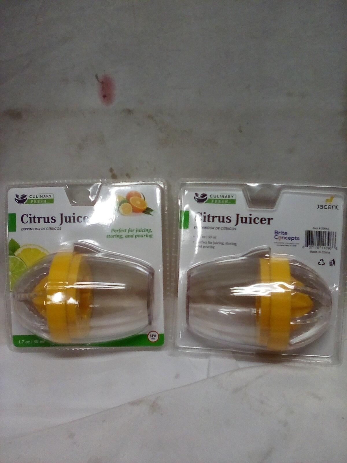 Qty 2 Citrus Juicer