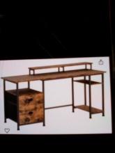 Furologee Rustic Brown Desk