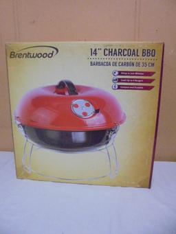 Brentwood 14 Inch Charcoal Kettle Grill