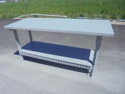 Heavy Duty Steel Work Bench