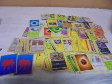 Large Group of Pokemon Cards