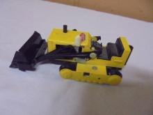 Small Vintage Pressed Steel Bulldozer